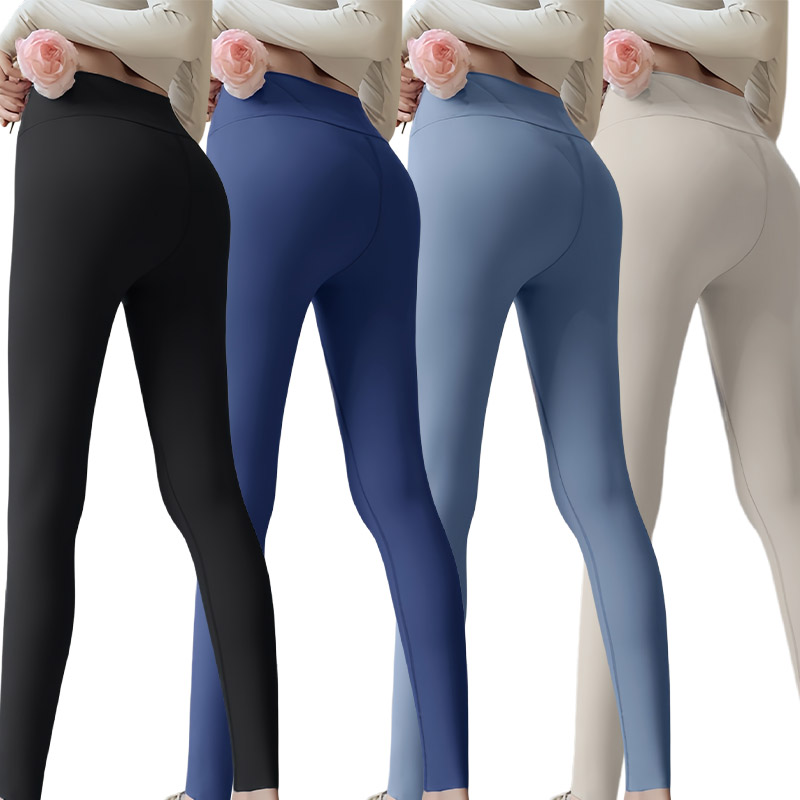 Yoga Fitness Leggings - بنطلون يوجا مثير للصيف، عالي الخصر،