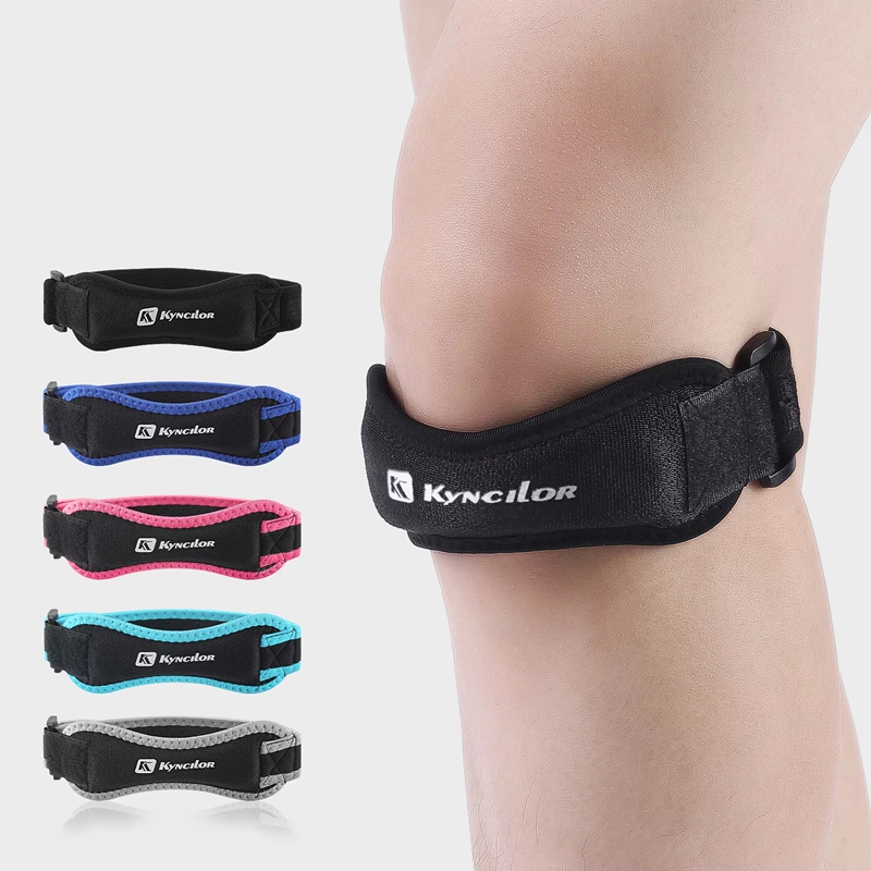 Knee Sleeve Compression - دعامة ركبة قابلة للتعديل لامتصاص الصدمات