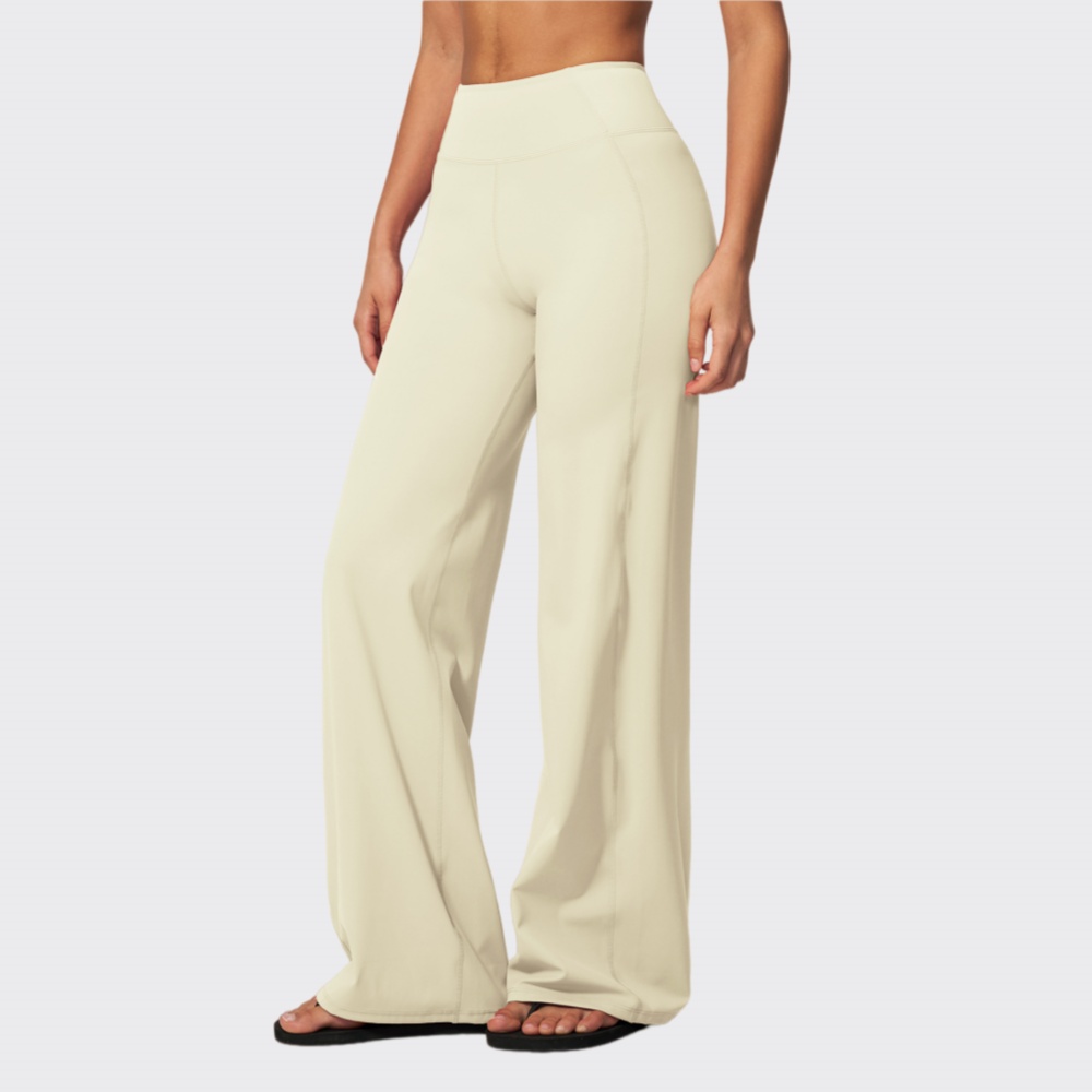 Yoga Fitness Leggings - بنطلون رياضي نسائي بخصر مرتفع وقصة
