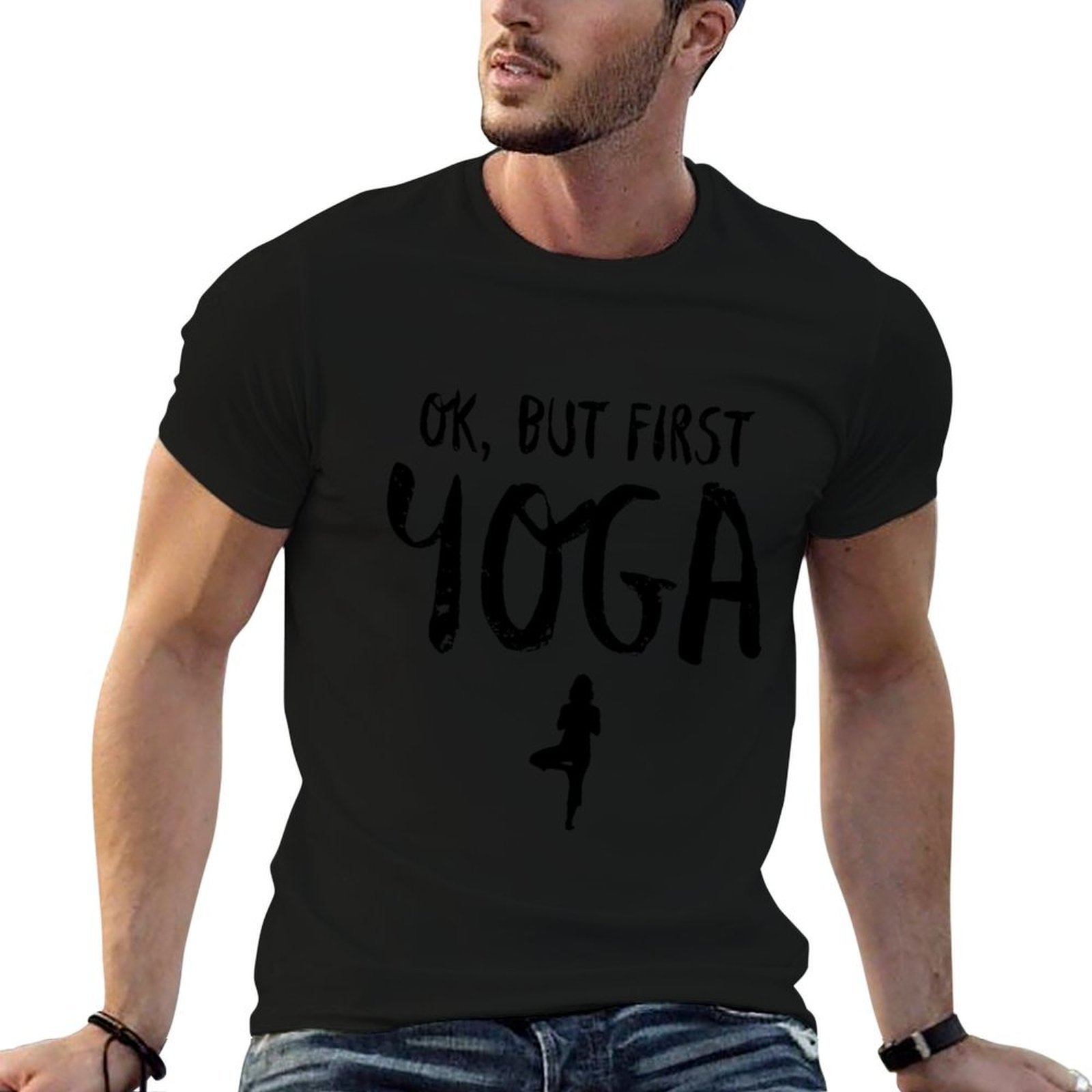 Yoga In Fitness First - حسنًا، ولكن أولاً تي شيرت يوغا