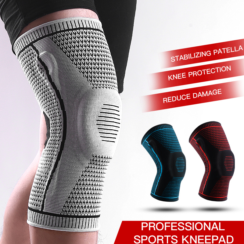 Knee Sleeve Compression - دعامة دعم الركبة غير القابلة للانزلاق