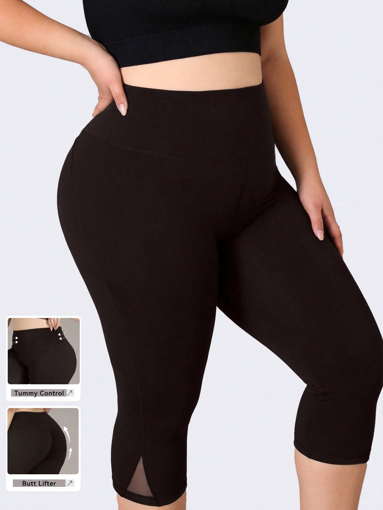 Yoga Fitness Leggings - سروال ضيق (ليغينغ) رياضي للنساء بمقاسات