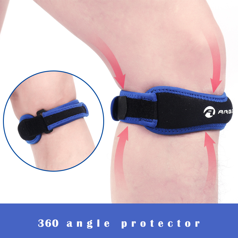 Knee Sleeve Compression - 1 قطعة الركبة الرضفة وتر الركبة