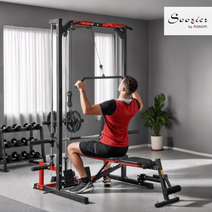 جهاز تمارين متعدد الوظائف (باو - مراجعة Lat Pulldown Bar وسعره