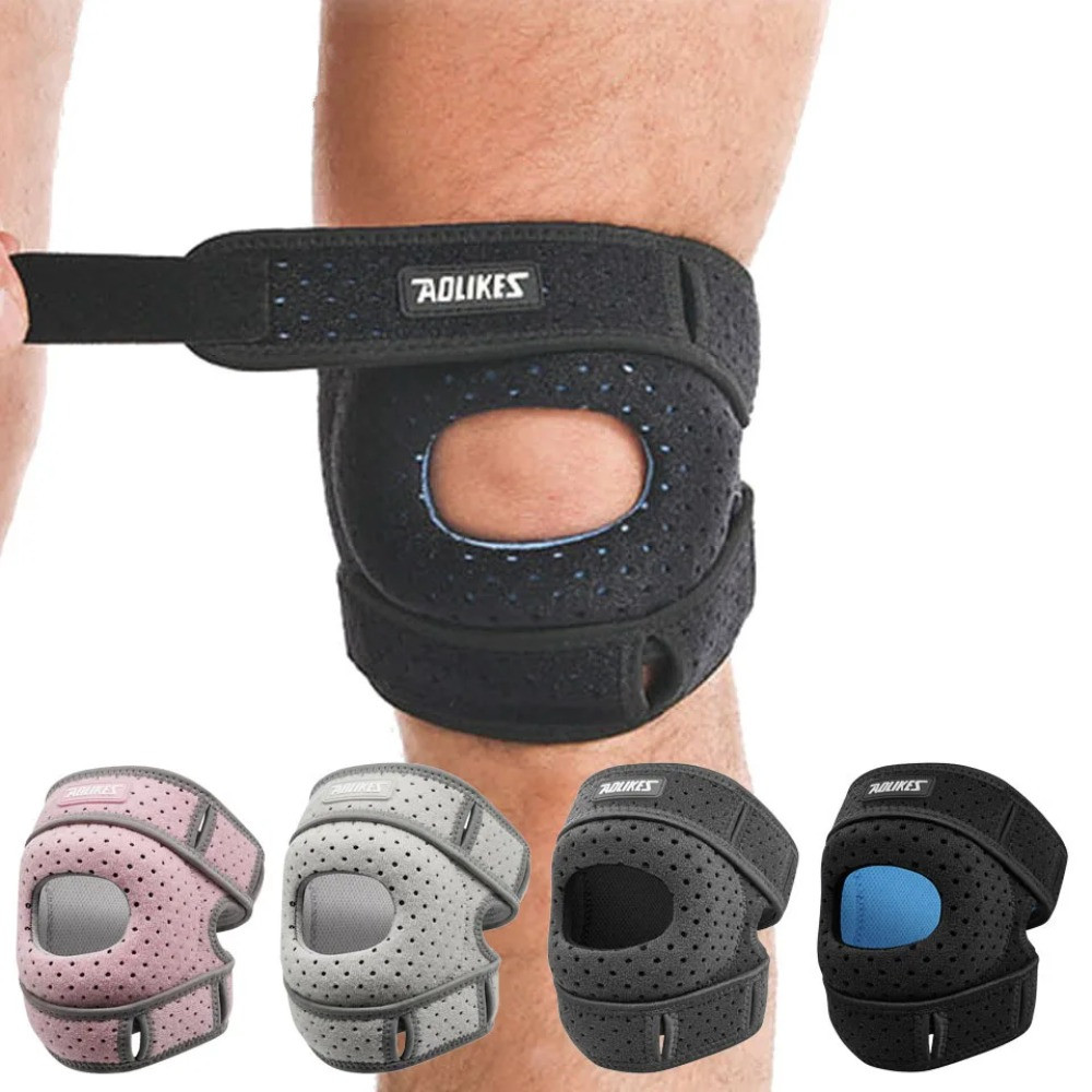 جديد 1 قطعة دعامة الركبة الرضف - مراجعة Knee Sleeve Compression وسعره