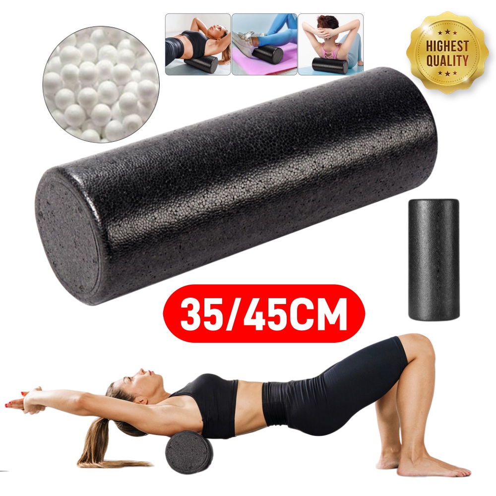 35/45 سم أسطوانة تدليك رياضية  - مراجعة Yoga Fitness Wheel وسعره