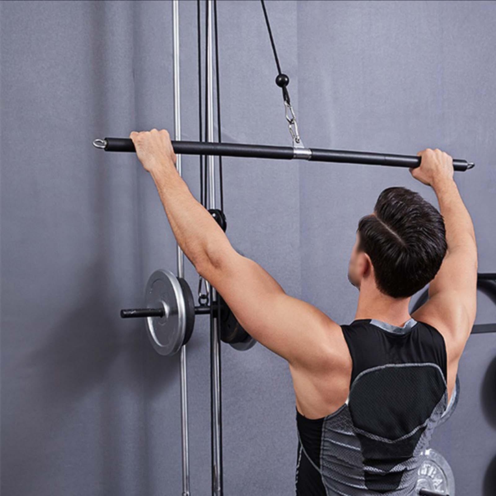 LAT المنسدلة بار انفصال مريح م - مراجعة Lat Pulldown Bar وسعره
