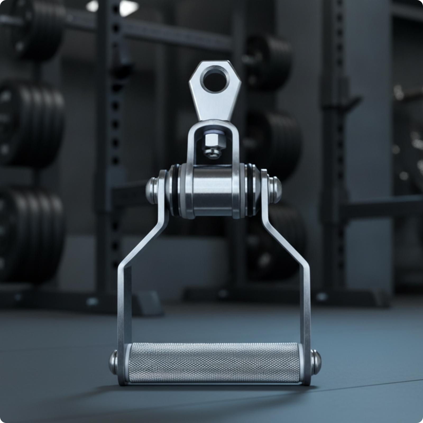 مقبض سحب علوي محزز لماكينة الك - مراجعة Lat Pulldown Bar وسعره
