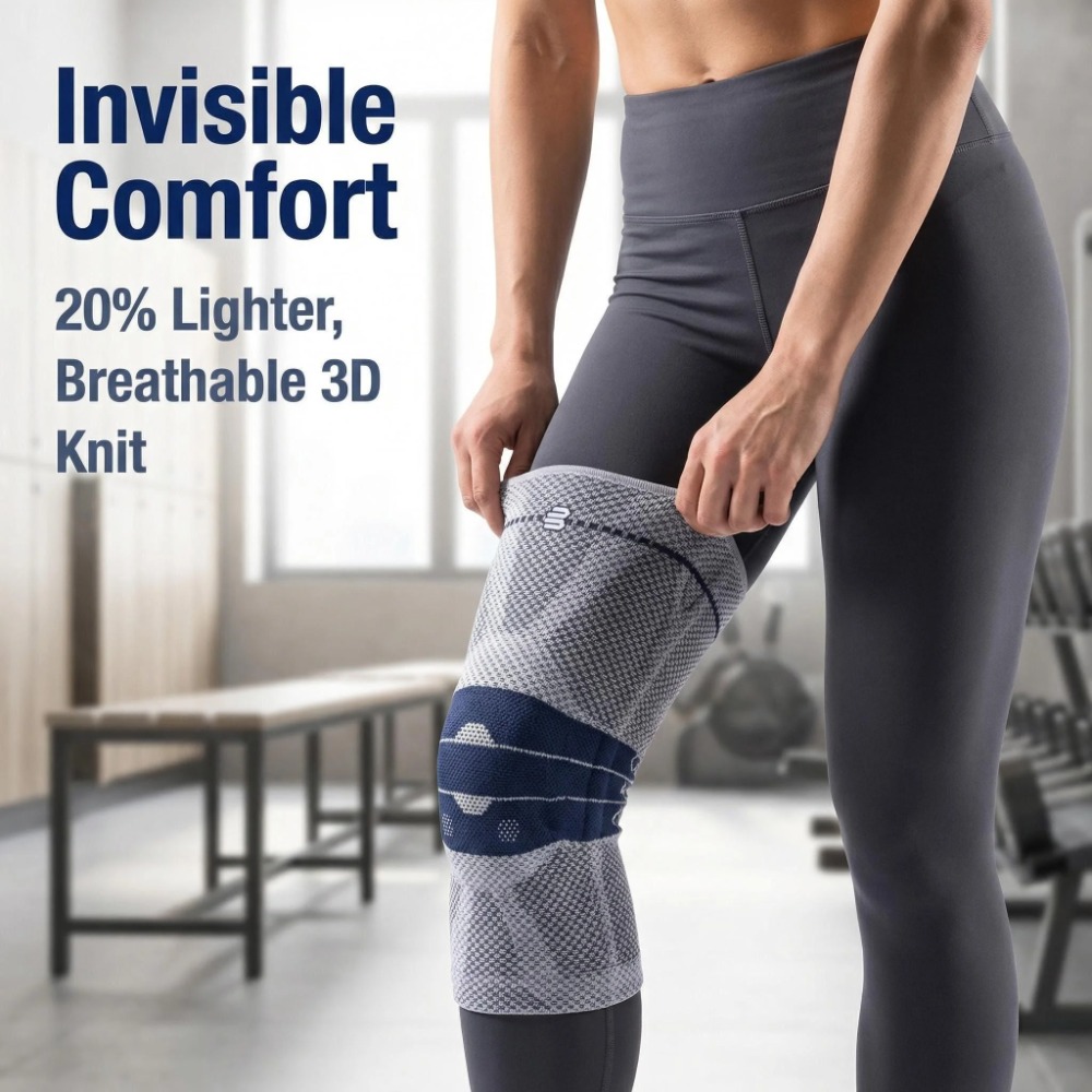 دعامة الركبة الفاخرة جينوترين  - مراجعة Knee Sleeve Compression وسعره