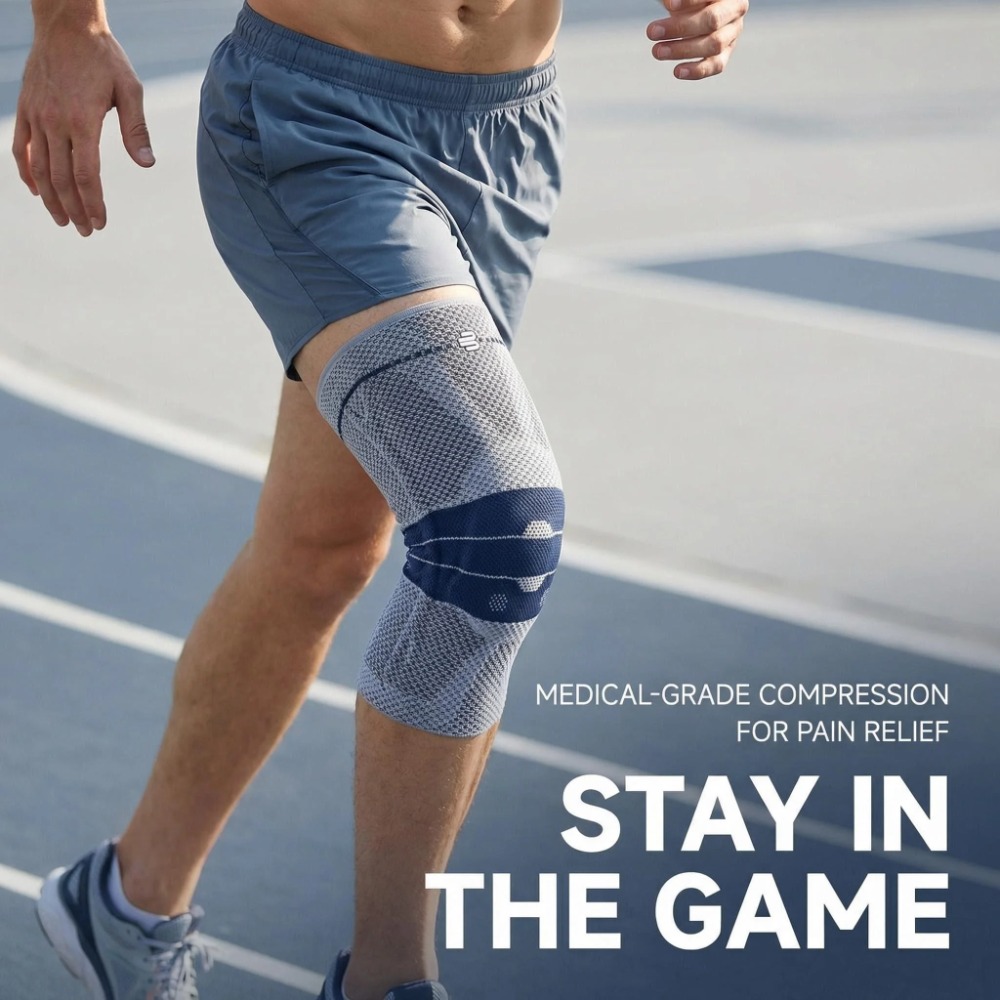 دعامة الركبة الفاخرة جينوترين  - مراجعة Knee Sleeve Compression وسعره