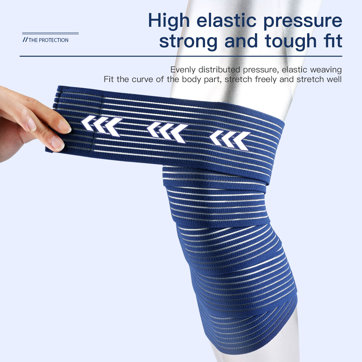 1 قطعة ضمادة ضغط الشريط الكاحل - مراجعة Knee Sleeve Compression وسعره