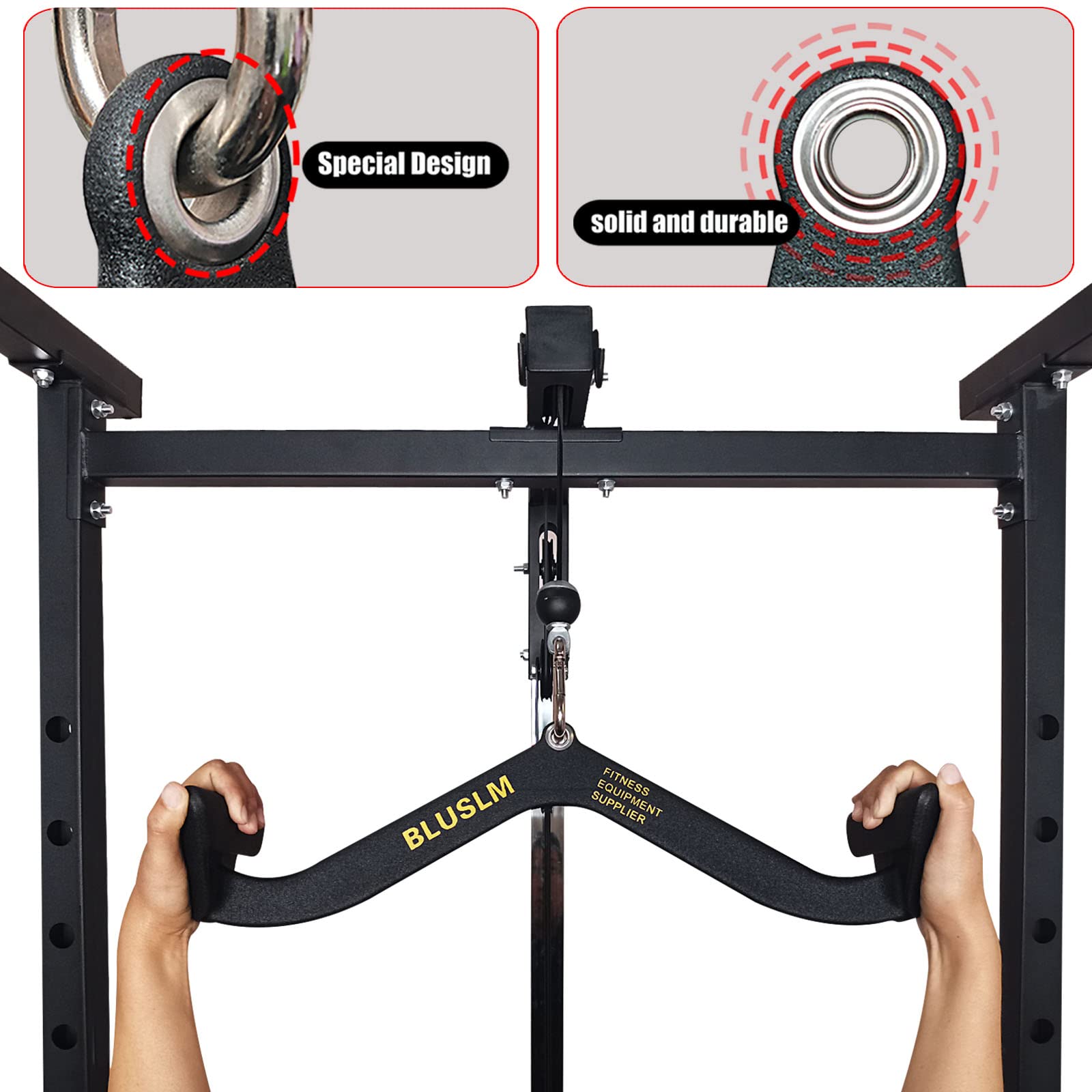 المنزل صالة الألعاب الرياضية ا - مراجعة Lat Pulldown Bar وسعره