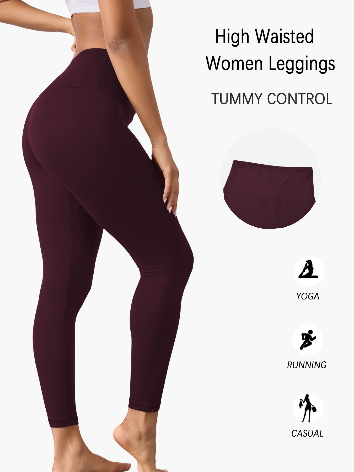 بنطلونات رياضية نسائية فائقة ا - مراجعة Yoga Fitness Leggings وسعره
