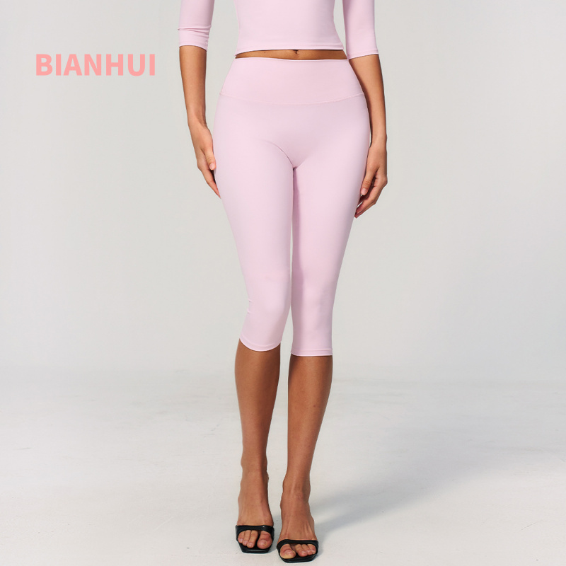 سروال يوجا متوسط الطول بخصر مر - مراجعة Yoga Fitness Leggings وسعره
