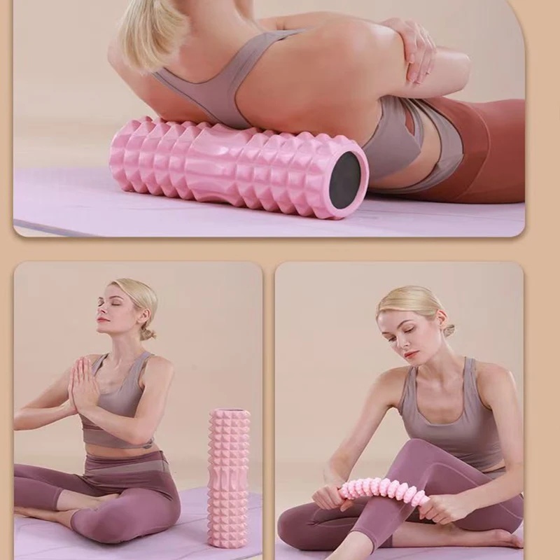 أسطوانة رغوية مجوفة 45 سم مع ك - مراجعة Yoga Fitness Stretching وسعره
