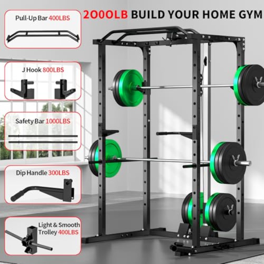 رف تمارين منزلي متعدد الوظائف  - مراجعة Lat Pulldown Bar وسعره