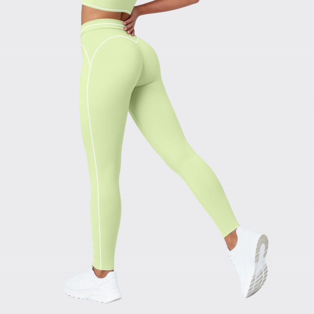 بنطلون رياضي نسائي عالي الخصر  - مراجعة Yoga Fitness Leggings وسعره