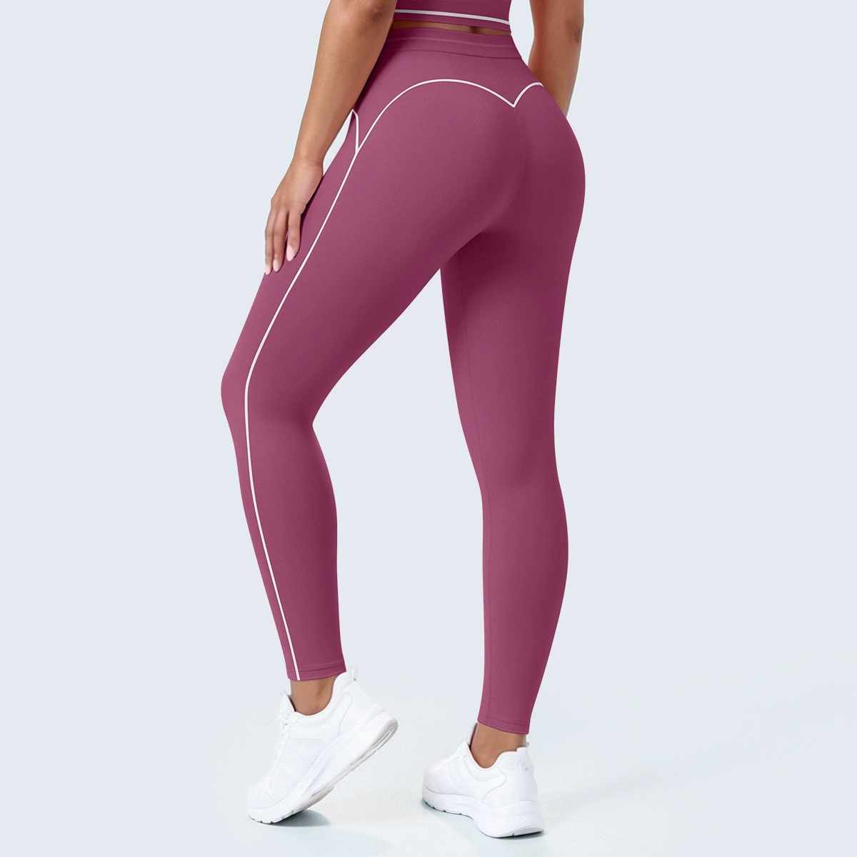 بنطلون رياضي نسائي عالي الخصر  - مراجعة Yoga Fitness Leggings وسعره