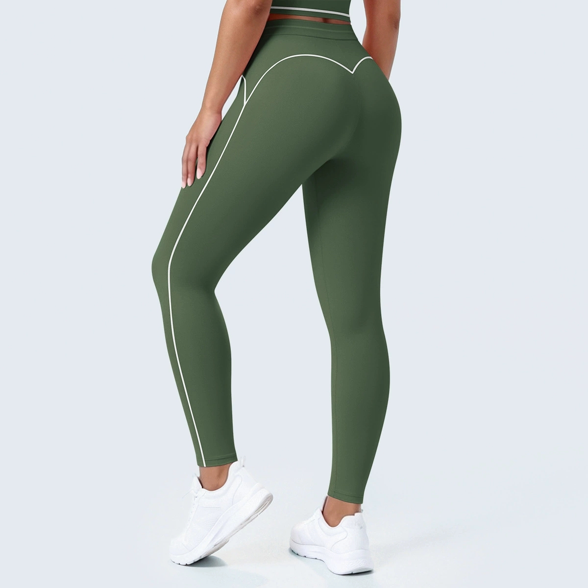 بنطلون رياضي نسائي عالي الخصر  - مراجعة Yoga Fitness Leggings وسعره