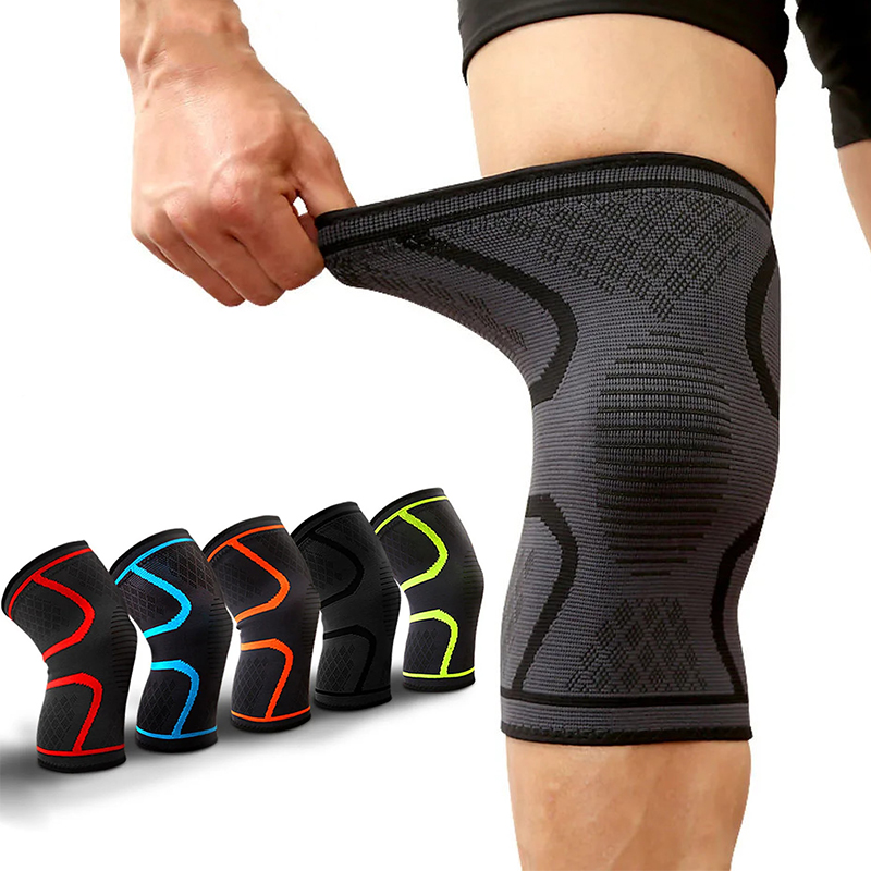 دعامة ركبة مرنة للرجال مصنوعة  - مراجعة Knee Sleeve Compression وسعره
