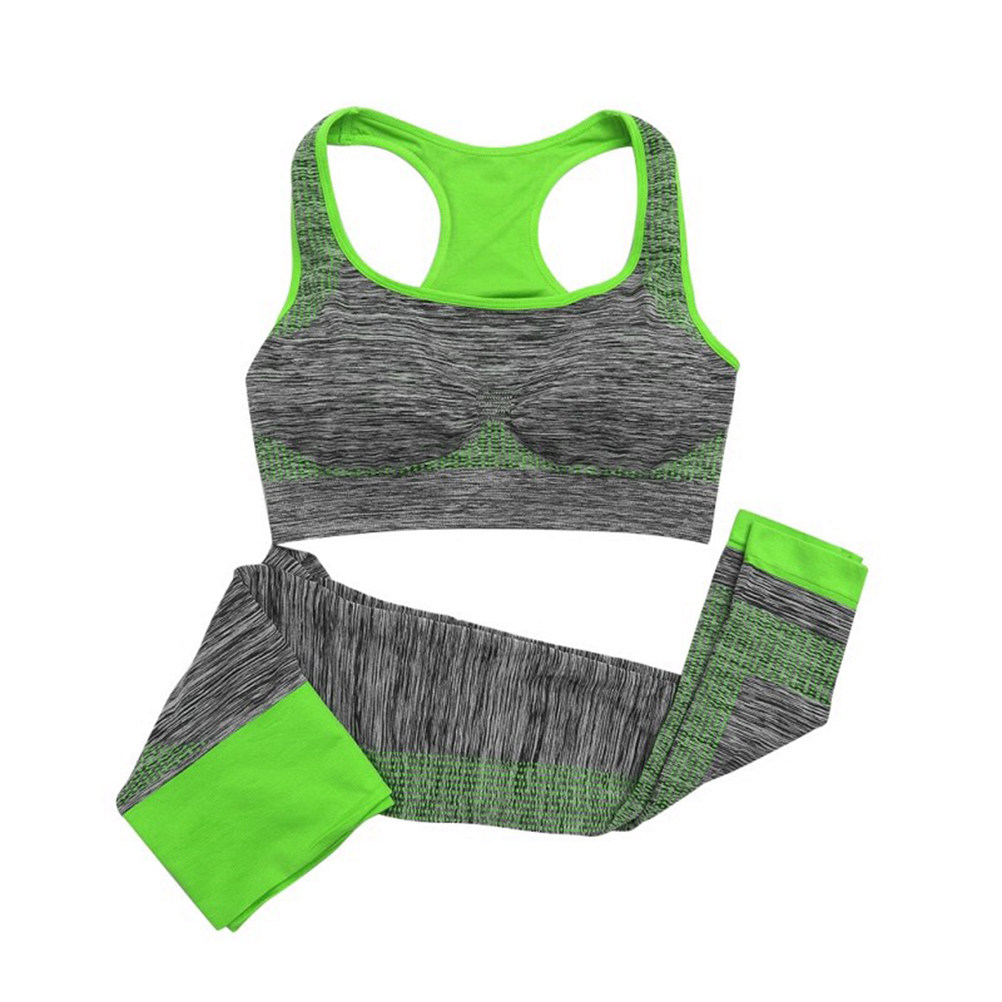 طقم رياضي مكون من حمالة صدر ري - مراجعة Yoga Fitness Leggings وسعره