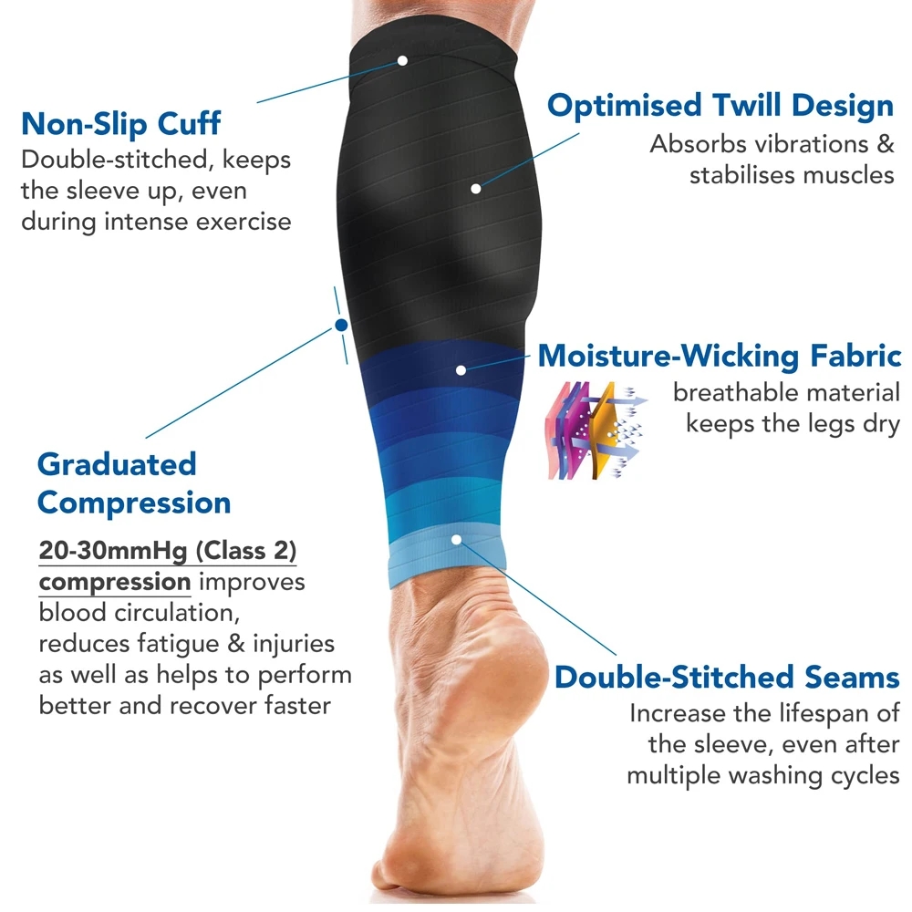 زوج واحد من أكمام ضغط الساق بد - مراجعة Knee Sleeve Compression وسعره