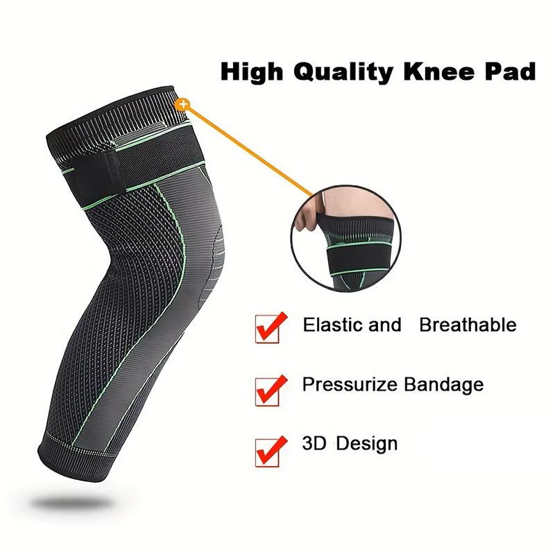 قطعتان من واقيات الركبة الضاغط - مراجعة Knee Sleeve Compression وسعره